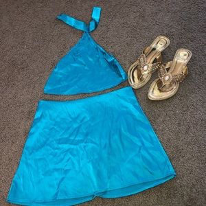 Beautiful two piece skirt set